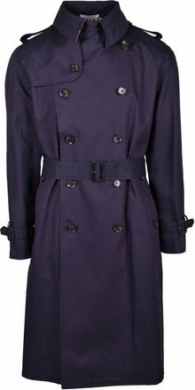Aquascutum Cotton Men Trench Mens Coat