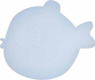 OYOY Little Finn Bath Mat in Ice Blue at Nordstrom