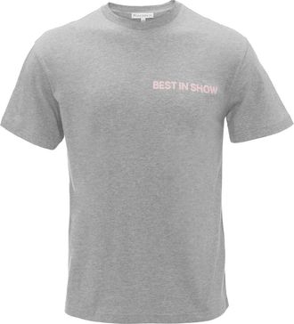 J.W.Anderson Best In Show T-shirt - unisex - Cotton - L - Grey