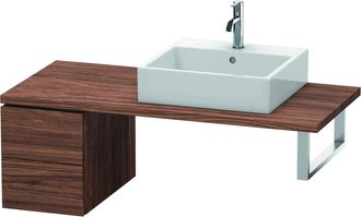 Duravit Armario Consola Bajo L-cube 400x320x547mm Nogal Oscuro