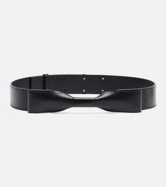 Givenchy Cintur&oacute;n de piel con lazo