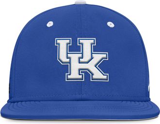 Nike Kentucky Dugout True Nike Mens Dri-FIT College Fitted Hat in Blue | NC144EVNKY-J26