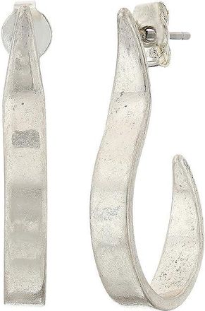 Lucky Brand Hook Hoop Womens Earrings Earring Silver