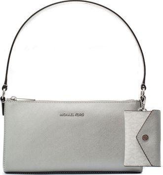 Michael Kors Silver Leather Shoulder Womens Bag