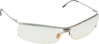 Chanel Pre-owned Accessories, female, Gray, Size: ONE SIZE Pre-owned Logo cc sunglasses