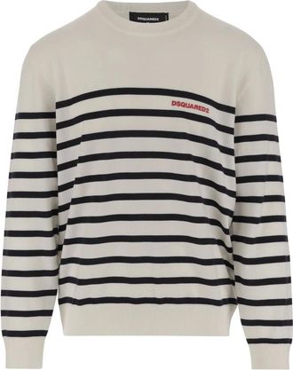 Dsquared2 Hombre, Jerseys, Blanco, Talla: XL