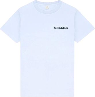 Sporty & Rich Mujer, Camisetas, Azul, Talla: M