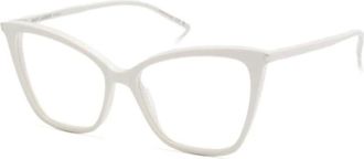 Saint Laurent Glasses, female, White, Size: 55 MM SL 386 017 Optical Frame