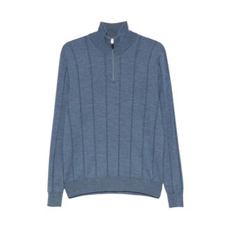 Canali Hombre, Jerseys, Azul, Talla: M