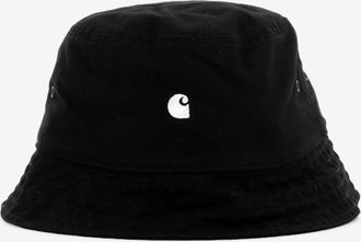 Carhartt Work in Progress Madison Logo Bucket Hat Black / White