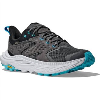 Hoka One One Womens Anacapa 2 Low Gtx Sneakers In Satellite Grey/sea Ice