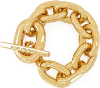 Paco Rabanne XL Link Armband - Dames - Armbanden - Geel - ONE Size - Accessoires