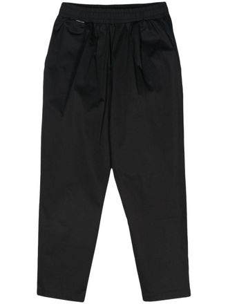 Family Fir$t Milano tapered trousers - Black