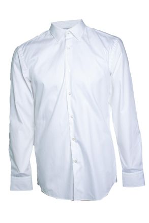 HUGO BOSS Boss, white slim fit shirt