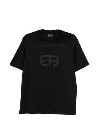 Emporio Armani Logo Cotton T Shirt