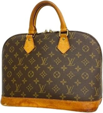 Louis Vuitton Pre-owned Handbags, female, Brown, Size: ONE SIZE Pre-owned Vintage Handbag
