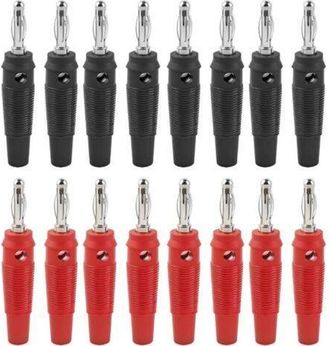 OEM Conector De 16 Pines Tipo Banana, Conector De Altavoz De Audio De 4 Mm, Conector Para Conectar Altavoces Hifi, Amplificadores, Receptores Y Sistemas E