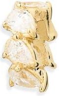 Adina Reyter Pear Cut Diamond Mini Bead Charm in 14K Yellow Gold at Nordstrom