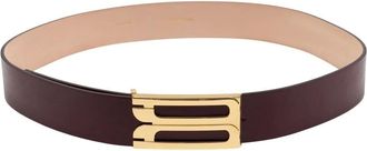 Victoria Beckham Belts, female, Red, Size: 100 CM Jumbo Frame Belt