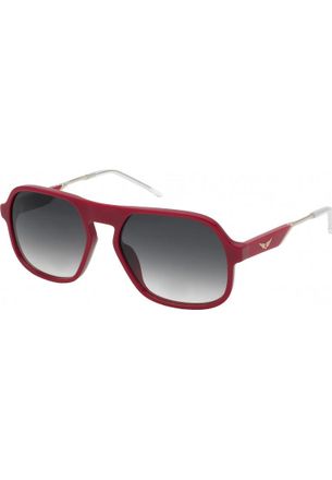 Zadig&Voltaire Womens SZV365-5709FA SZV365 57 5709FA Sunglasses - Dark Red - One Size