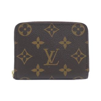 Louis Vuitton Marron Coated Canvas Coin Purse/Coin Case (Pre-Owned)