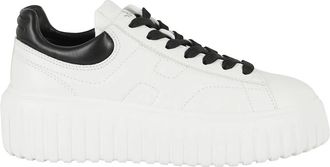 Hogan H Stripes Lace-Up - Dames - Sneakers - Wit - 37 1/2 EU - Katoen - Schoenen
