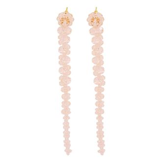Simone Rocha Earrings, female, Pink, Size: ONE SIZE Drip Earrings