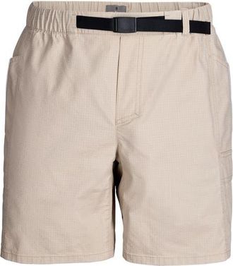 Royal Robbins Crux Stretch Cotton Ripstop Climbing Short in Oyster at Nordstrom, Size Medium