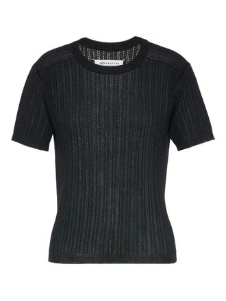 Maison Margiela crewneck short-sleeve shirt - Black