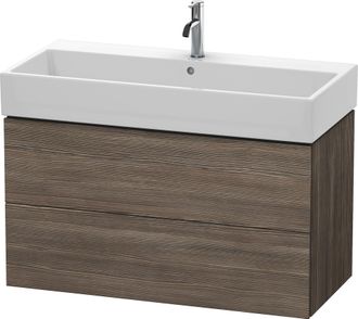Duravit Duravit L-cube Mueble De Pared, 2 Cajones, 98,4 X 45,9 Cm, Para Vero Air 235010, Color: Pino Terra Decor - Lc627805151