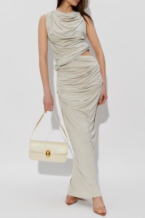 Entire studios Draped Top, Womens, Grey