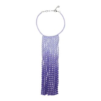 Emporio Armani Necklace with decorative beads - female - Emporio Armani - Necklaces - Blue - ONE SIZE - Accessories