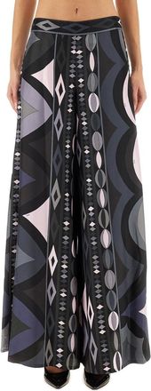 Emilio Pucci Pants With Necklace Print