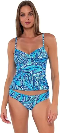 Sunsets Simone Tankini Womens Seaside Vista Stretch Swimwear GBO3906