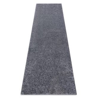 RugsX Rugsx - Alfombra De Pasillo Santa Fe Gris 97 Llanura Color S&oacute;lido Grey 150x170 Cm