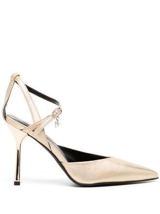 Karl Lagerfeld Gala pumps met puntige neus - Goud