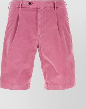 Pantaloni Torino stretch corduroy bermuda shorts