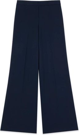 Oltre Straight Broeken - Dames - Wijde Broeken - Blauw - XL - Broeken