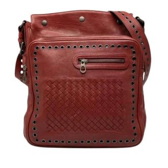 Bottega Veneta Pre-owned Cross Body Bags, female, Red, Size: ONE SIZE Pre-owned Vintage Crossbody Bag