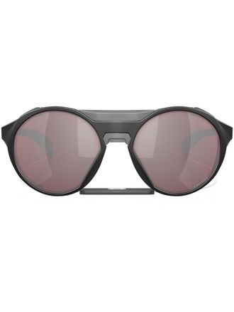 Oakley Clifden round-frame sunglasses - unisex - Acetate - 56 - Black
