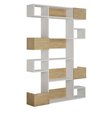 Calicosy Estanter&iacute;a 9 estantes L120 cm - Efecto Roble
