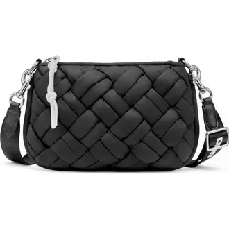 DKNY Nadia Crossbody Bag in Black/silver at Nordstrom