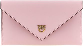 Pinko Flat Mini Portafogli Rosa-Donna