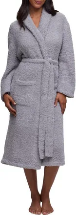 Barefoot Dreams Gender Inclusive CozyChic Robe in Dove Gray at Nordstrom, Size 1