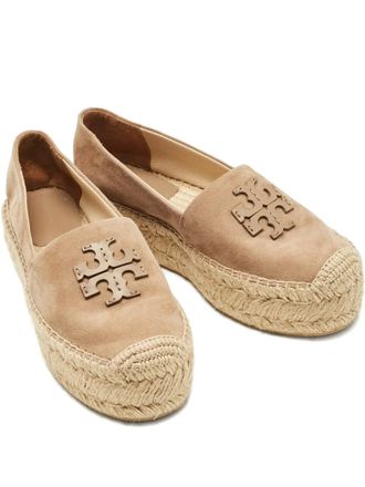 Tory Burch suede espadrilles - Toni neutri