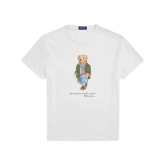 Ralph Lauren Hombre, Camisetas, Blanco, Talla: L