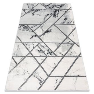 RugsX RugsX Emerald Rug in White | Size: 160 cm x 220 cm