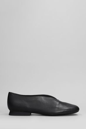 Camper Casi Myra Ballet Flats In Black Leather