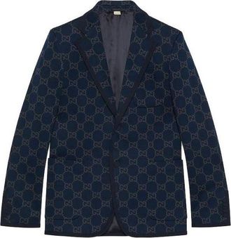 Gucci GG Cotton Jacket Blue 770398-ZAO35-4544