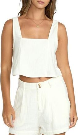 Billabong Open Skies Crop Tank in Salt Crystal at Nordstrom Rack, Size X-Large